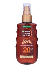 Garnier Ambre Solaire Ideal Bronze Tan Enhancing Protection Oil SPF20