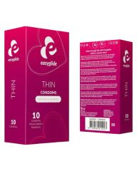 Easyglide Thin Condoms Sensitivity & Stimulation 10 pcs