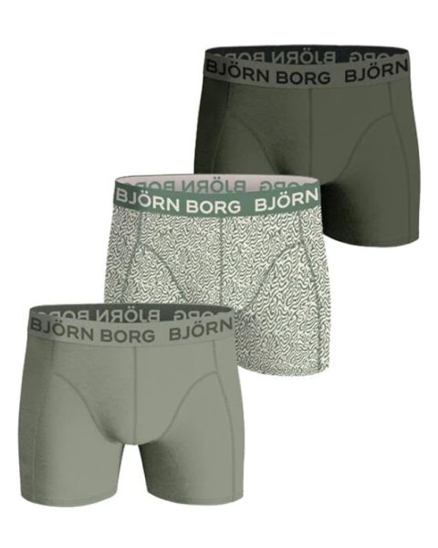 Björn Borg Cotton Stretch Shorts 3-pack Str. XL